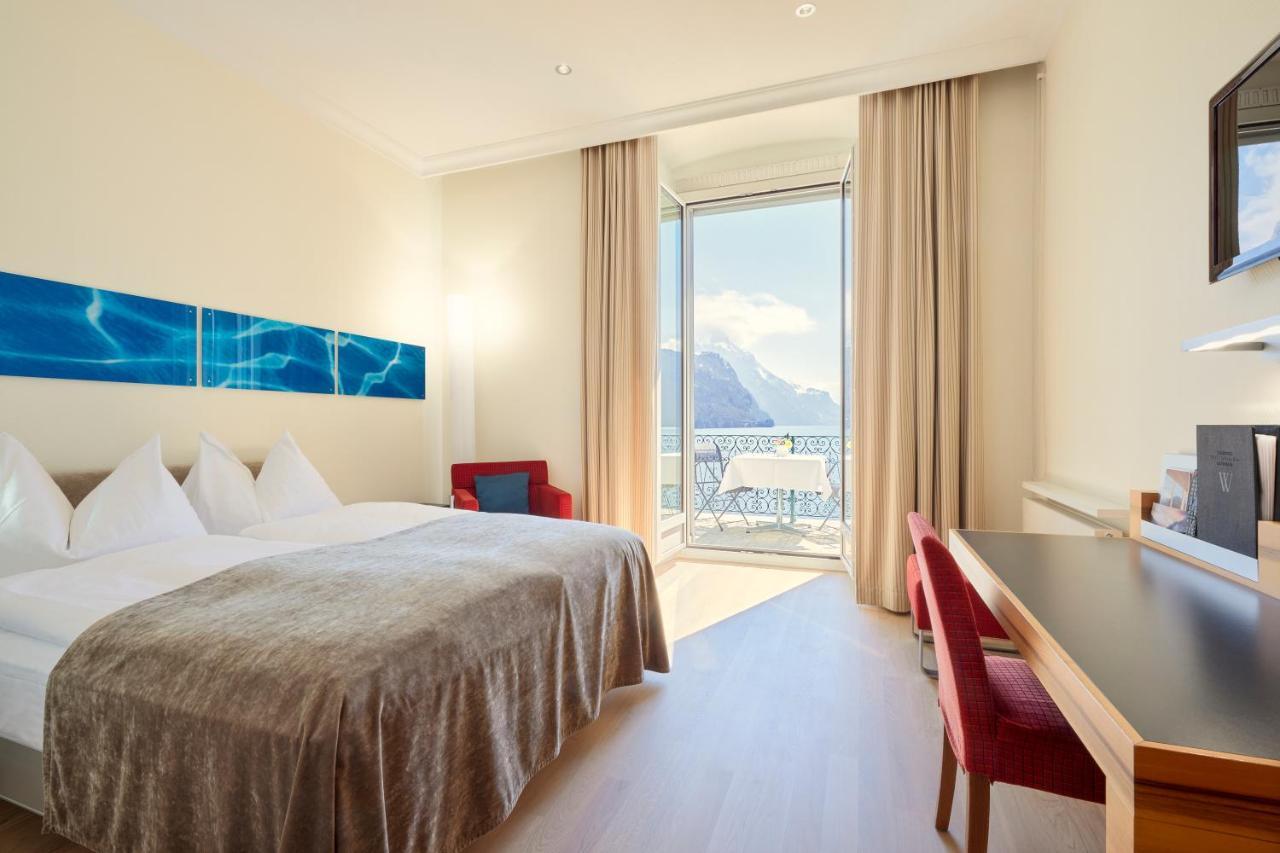Seehotel Waldstaetterhof Swiss Quality Brunnen Exterior photo